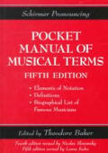 Pocket Manual Of Musical Terms 5th Edition