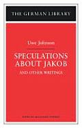 Speculations about Jakob: Uwe Johnson