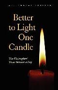 Better to Light One Candle: The Christophers' Three Minutes a Day