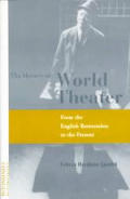 History Of World Theater From The Englis