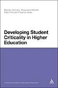 Developing Student Criticality in Higher Education: Undergraduate Learning in the Arts and Social Sciences