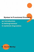 Syntax in Functional Grammar