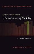 Kazuo Ishiguro's the Remains of the Day: A Reader's Guide