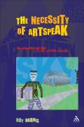 The Necessity of Artspeak: The Language of the Arts in the Western Tradition