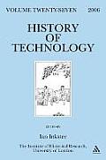 History of Technology, Volume Twenty-Seven
