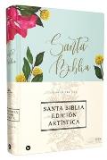 Reina Valera 1960 Santa Biblia Edici?n Art?stica, Tapa Dura/Tela, Floral, Canto Con Dise?o, Letra Roja