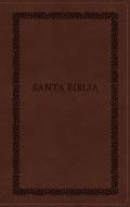 Biblia Reina-Valera 1960, Tierra Santa, Ultrafina Letra Grande, Leathersoft, Caf?, Con Cierre