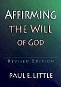 Affirming the Will of God