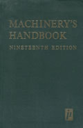 Machinerys Handbook 19th Edition Thumb Index