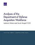 Analyses of the Department of Defense Acquisition Workforce: Update to Methods and Results Through Fy 2011