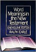Word Meanings In The New Testament