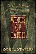 Words of Faith: An Easy Reference to Theological Terms