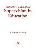 Supervision in Education: A Differentiated Approach with Legal Perspectives Instructor's Manual