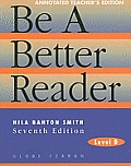 Be a Better Reader Level D