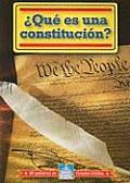 ?Qu? Es Una Constituci?n? (What Is a Constitution?)
