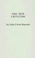 The New Criticism