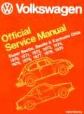 Volkswagen Super Beetle Beetle & Karmann Ghia Official Service Manual Type 1 1970 1979