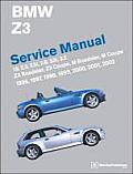 BMW Z3 Service Manual 1996 1997 1998 1999 2000 2001 2002 1.9 2.3 2.5i 2.8 3.0i 3.2 Z3 Roadster Z3 Coupe M Roadster M Coupe