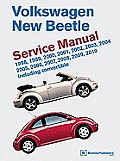 Volkswagen New Beetle Service Manual: 1998, 1999, 2000, 2001, 2002, 2003, 2004, 2005, 2006, 2007, 2008, 2009, 2010: Including Convertible