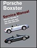 Porsche Boxster Boxster S Service Manual 1997 1998 1999 2000 2001 2002 2003 2004 2.5 Liter 2.7 Liter 3.2 Liter Engines