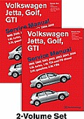 Volkswagen Jetta Golf GTI A4 Service Manual 2 Volumes 1999 2000 2001 2002 2003 2004 2005 1.8l Turbo 1.9l Tdi Diesel Pd Diesel 2.0l Gasoline 2.8l
