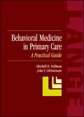 Behavioral Medicine In Primary Care