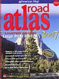 2007 Us Large Print Edition Road Atlas