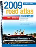American Map Road Atlas 2009 Standard