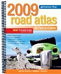 United States Road Atlas 2009 Midsize