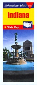 Indiana State Map 2nd Edition