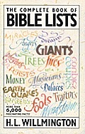 Complete Book Of Bible Lists