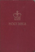 Bible Kjv Burgundy Concordance Red Lette