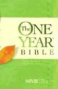 Bible NIV One Year Bible New International Version arranged in 365 Daily Readings