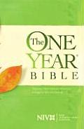 Bible NIV One Year Bible New International Version