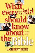 What Every Child Should Know About The Bible A Guide for Parents & Teachers