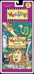 Wee Sing Animals Animals Animals With One Hour CD