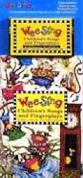 Wee Sing Childrens Songs & Fingerplays Book & Cassette Reissue With Cassette