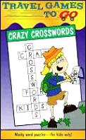 Crazy Crosswords Travel Games To Go