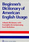 Beginners Dictionary Of American English Usage