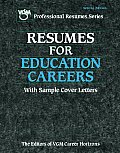 Resumes For Education Careers 2nd Edition