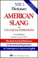 NTCs Dictionary Of American Slang & Colloq 2nd Edition