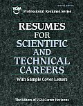 Resumes For Scientific & Technical Caree