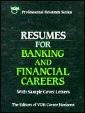 Resumes For Banking & Financial Career