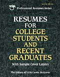 Resumes For College Students & Recent Gr