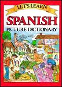 Lets Learn Spanish Picture Dictionary