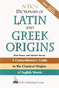Ntcs Dictionary Of Latin & Greek Origins