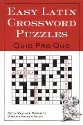 Easy Latin Crossword Puzzles