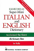 Zanichelli Super Mini Italian & English Dictionary