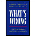 What's Wrong?: A Survey of American Satisfaction and Complaint