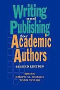 Writing & Publishing for Academic Authors Second Edition